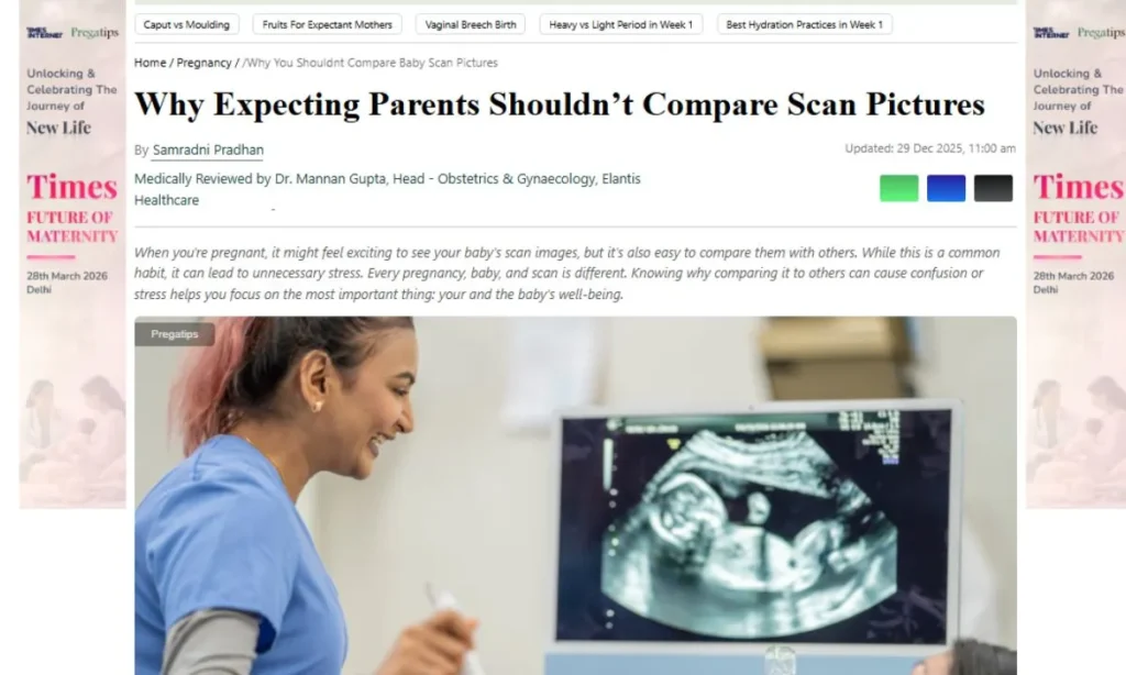 Why Expecting Parents Shouldn’t Compare Scan Pictures